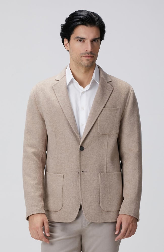  Network Erkek Bej Yün Karışımlı Ceket