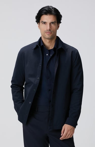  Network Erkek N-Tech Lacivert Dış Gömlek