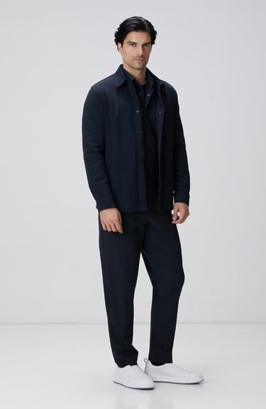  Network Erkek N-Tech Lacivert Dış Gömlek