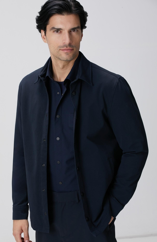  Network Erkek N-Tech Lacivert Dış Gömlek