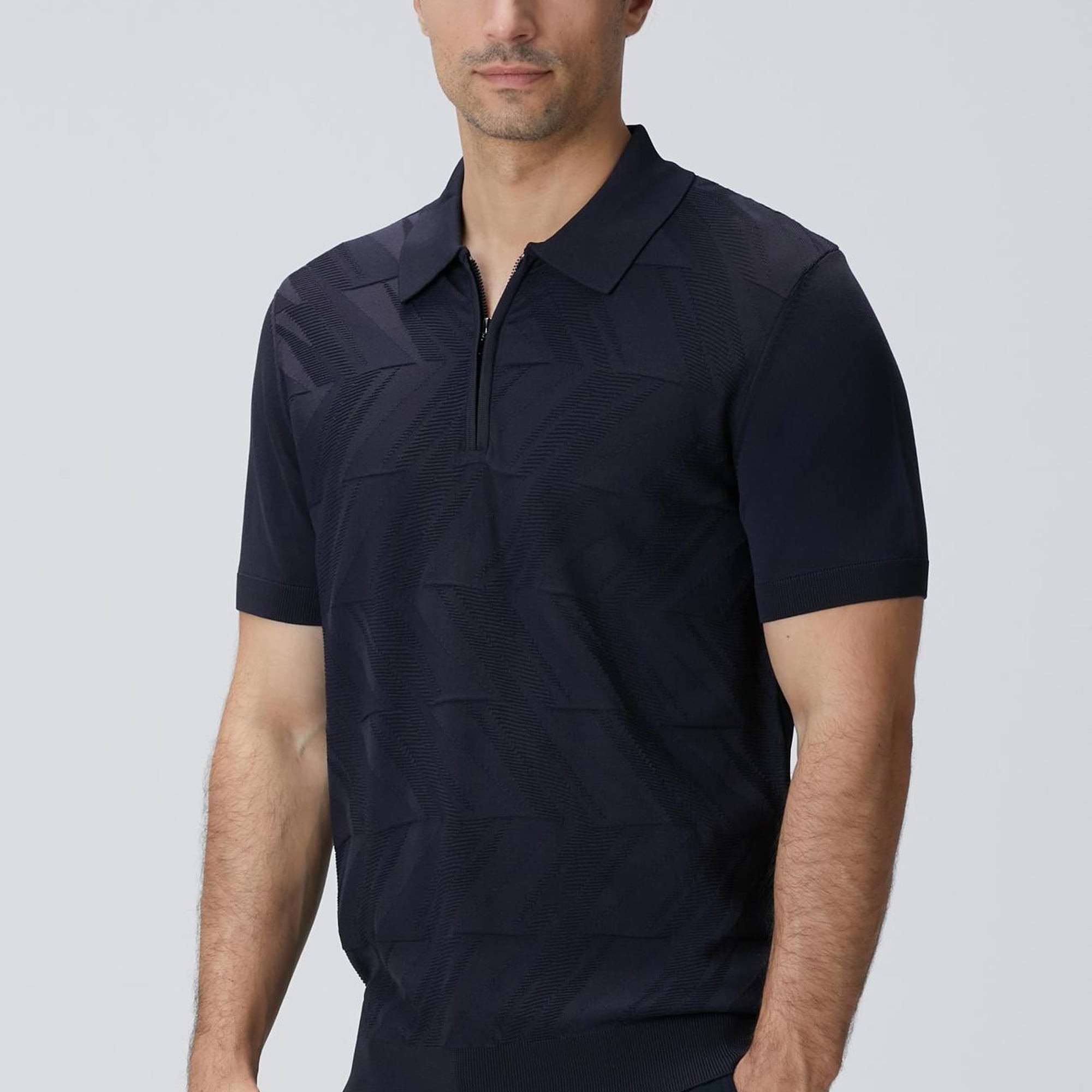 Network Erkek Lacivert Triko Kazak