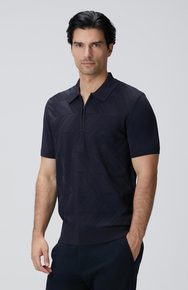  Network Erkek Lacivert Triko Kazak