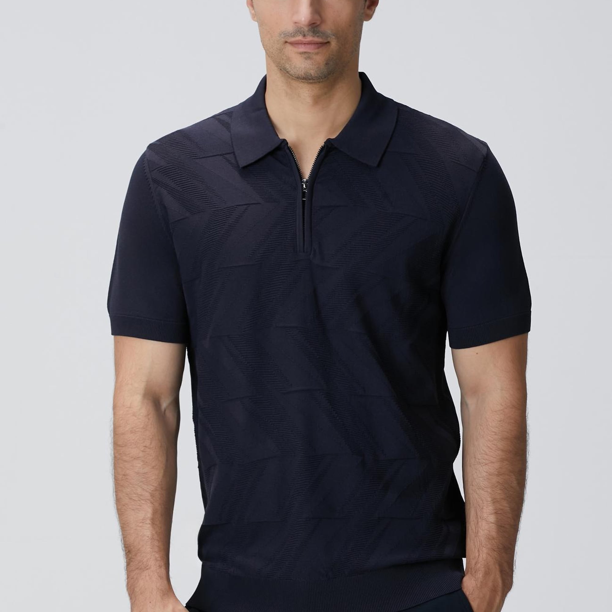 Network Erkek Lacivert Triko Kazak