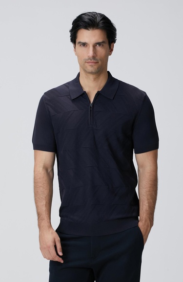  Network Erkek Lacivert Triko Kazak