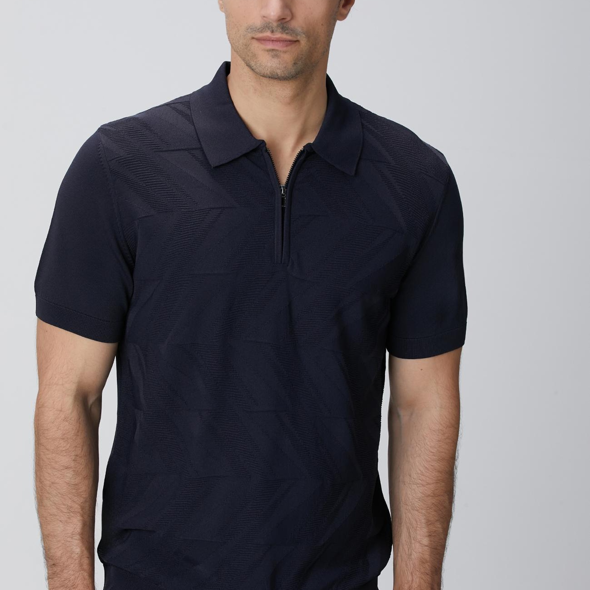 Network Erkek Lacivert Triko Kazak