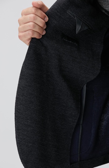  Network Erkek Antrasit Yün Karışımlı Örme Ceket