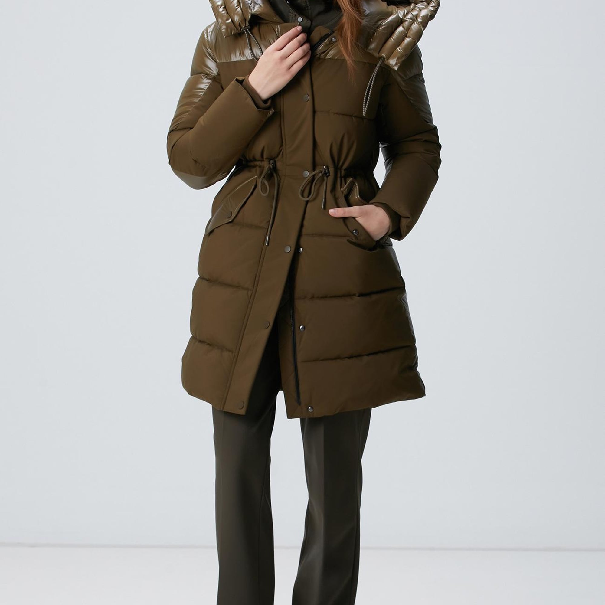 Network Kadın N-Tech Haki Kaban