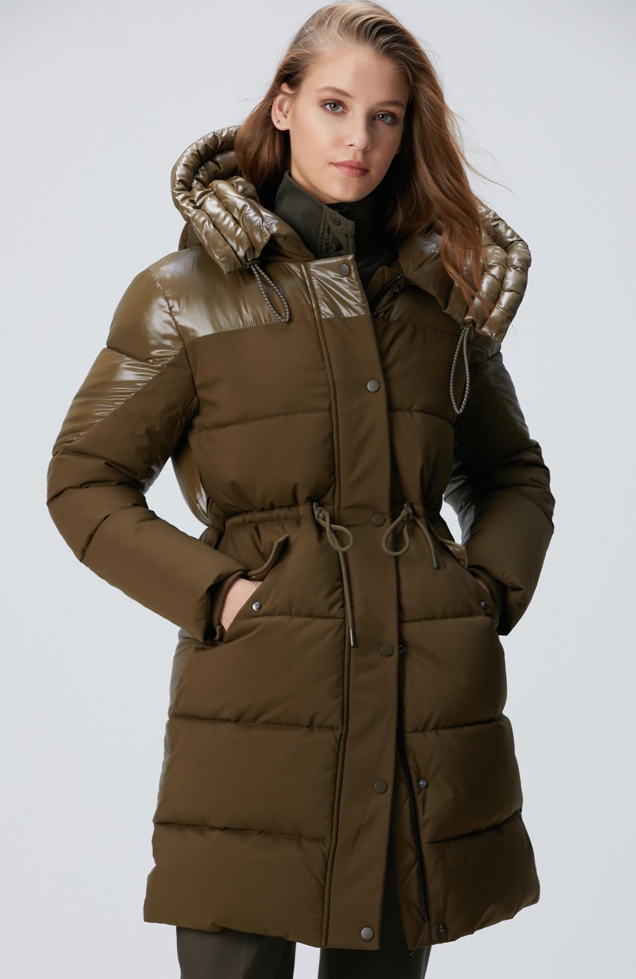  Network Kadın N-Tech Haki Kaban