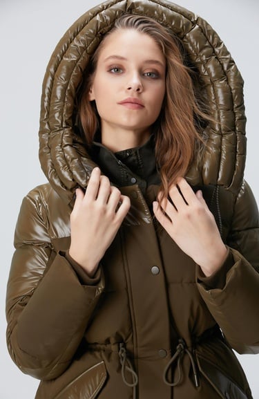  Network Kadın N-Tech Haki Kaban