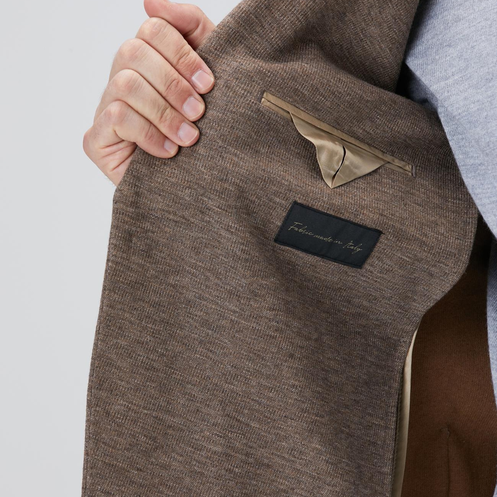 Network Erkek Vizon Armürlü Ceket