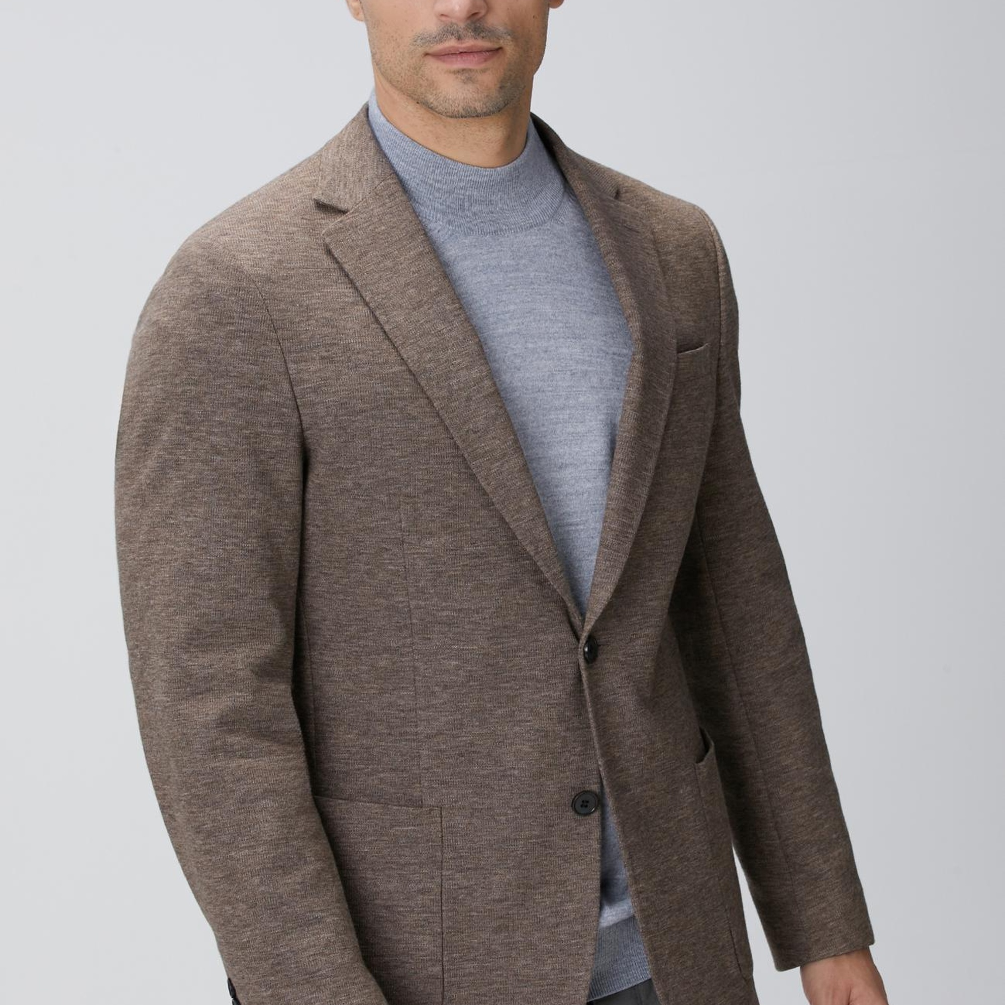 Network Erkek Vizon Armürlü Ceket