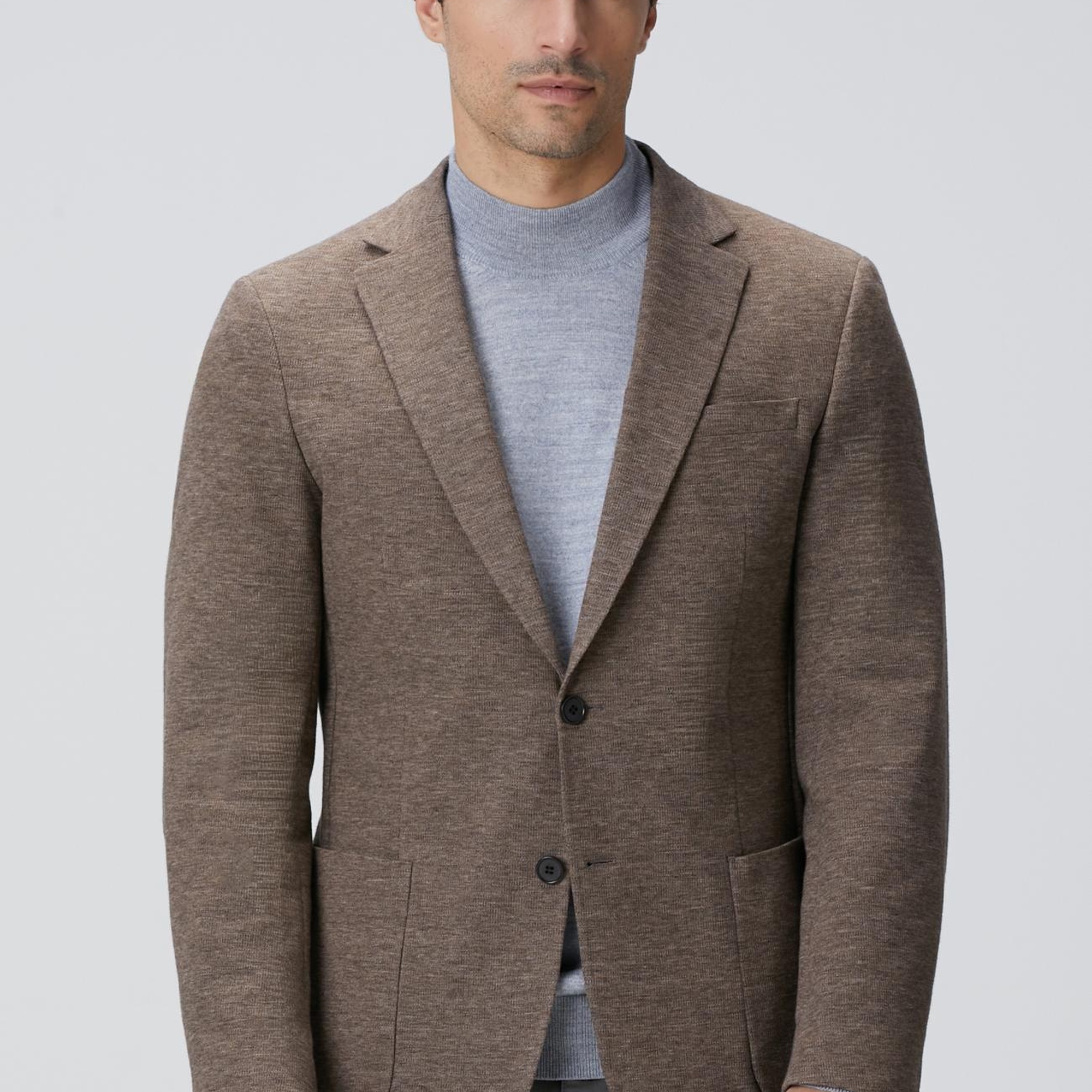 Network Erkek Vizon Armürlü Ceket