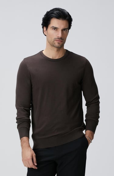  Network Erkek Kahverengi Triko Kazak