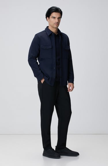  Network Erkek Lacivert N-Tech Polo Yaka T-shirt