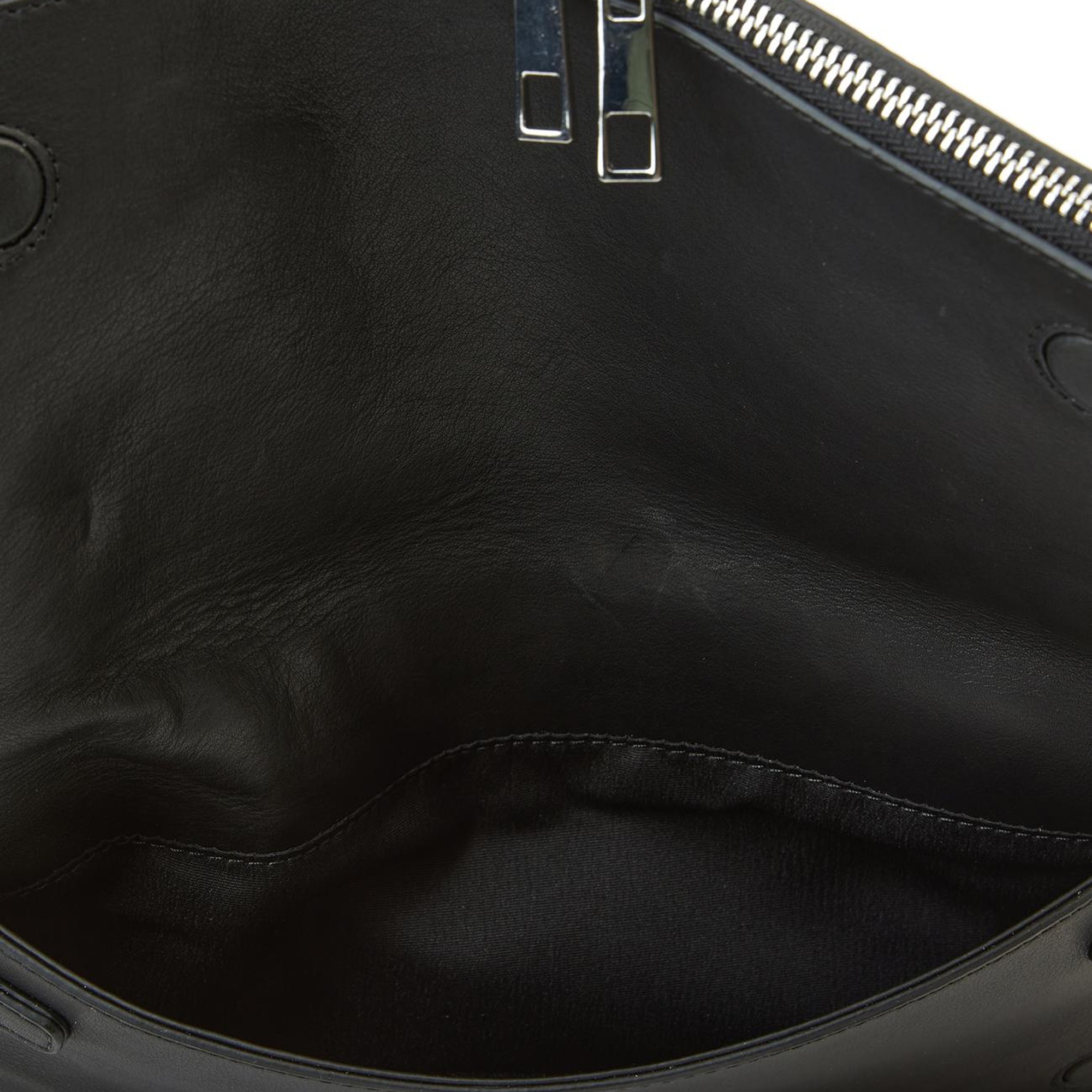 Network Kadın Siyah Zincir Askılı Deri Clutch