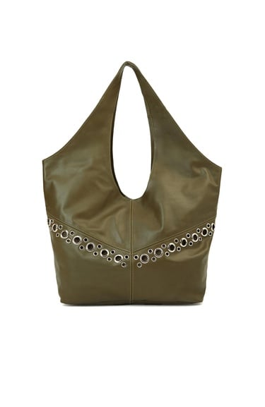  Network Kadın Haki Deri Çanta