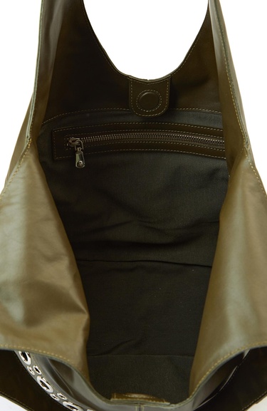  Network Kadın Haki Deri Çanta