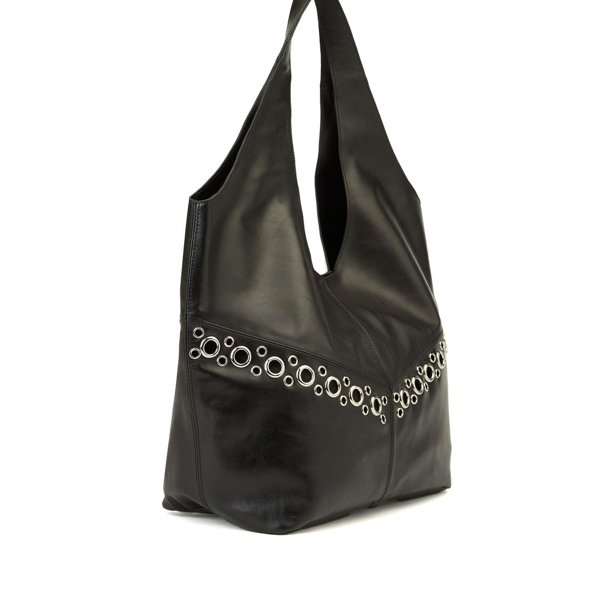 Network Kadın Siyah Deri Çanta