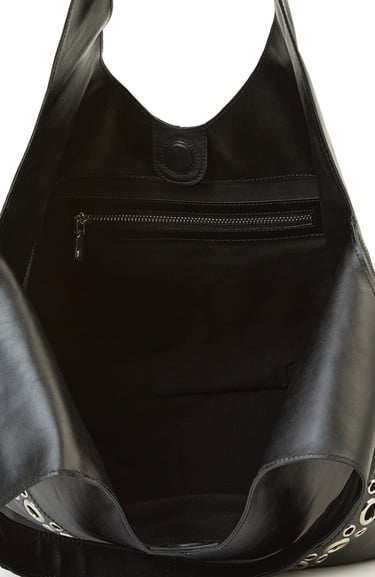  Network Kadın Siyah Deri Çanta