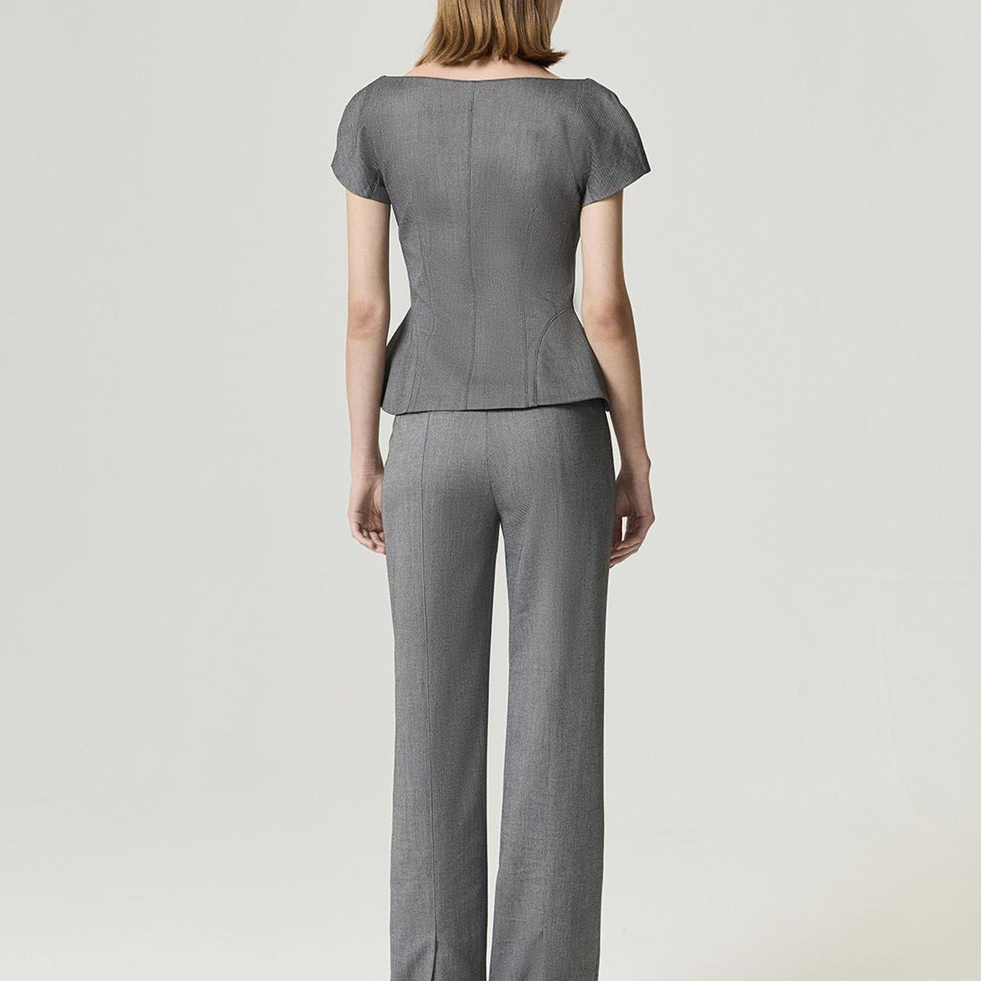 Kruvaze Düğme Kapamalı Yelek