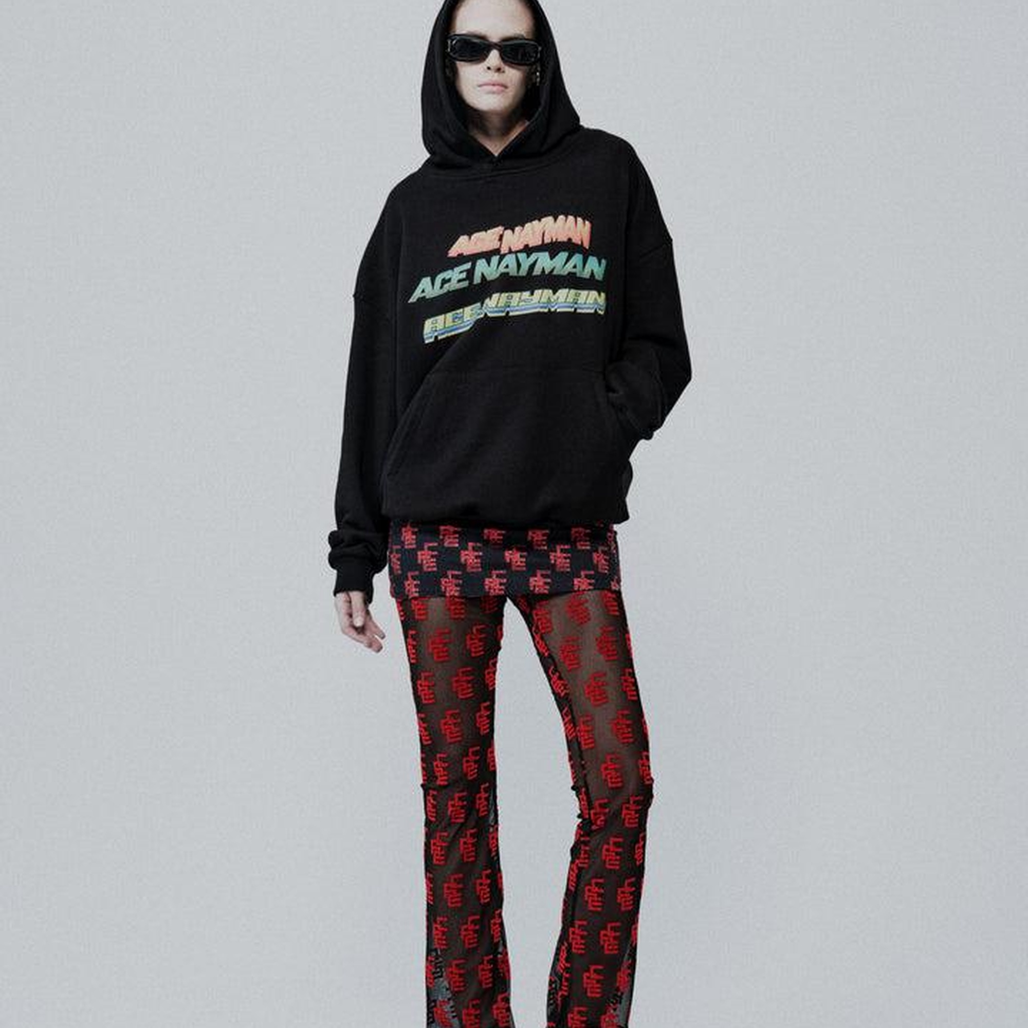 BIANA MONOGRAM SKIRT