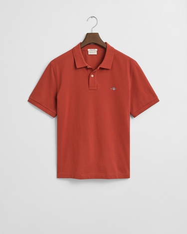  GANT Erkek Turuncu Regular Fit Polo