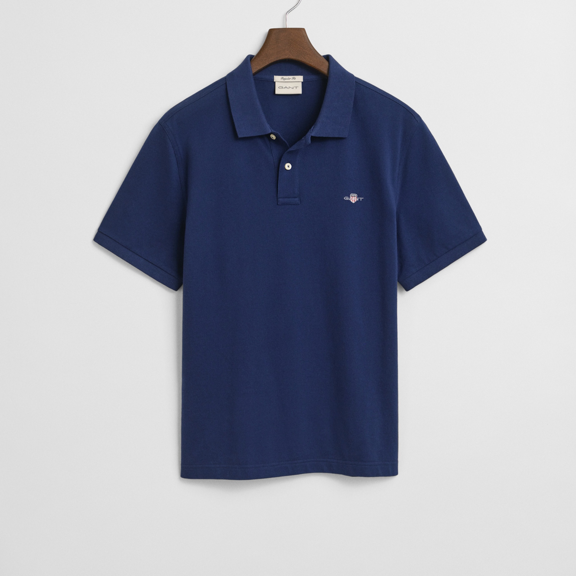 GANT Erkek Lacivert Regular Fit Polo