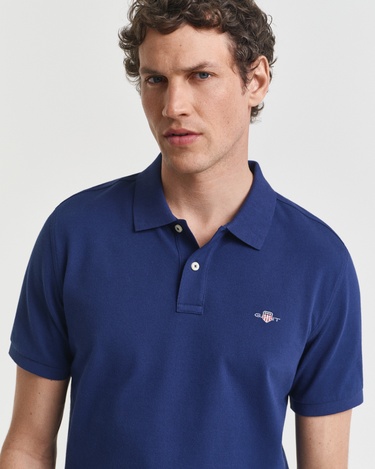  GANT Erkek Lacivert Regular Fit Polo