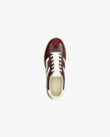  GANT Kadın Bordo Deri Cuzima Sneaker