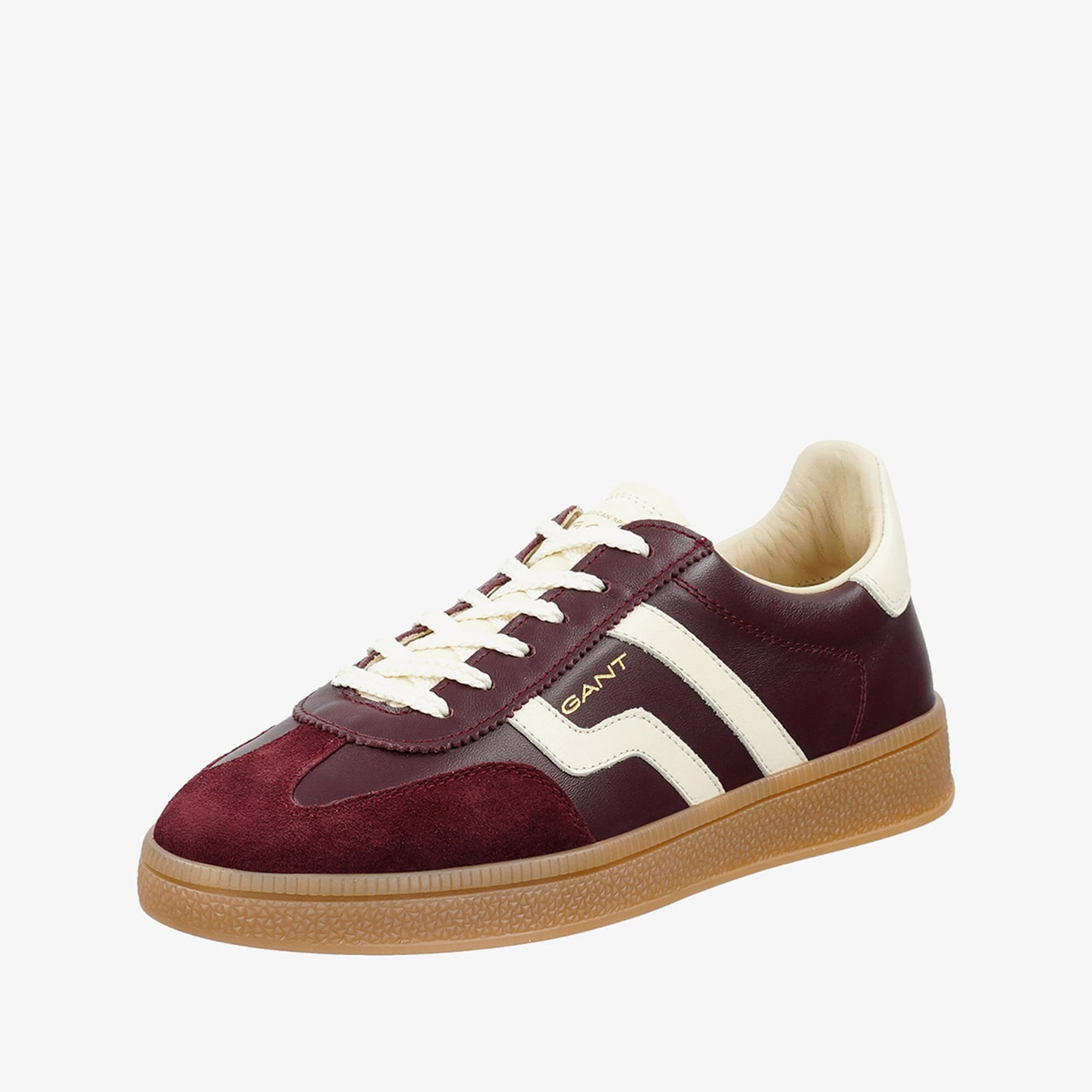 GANT Kadın Bordo Deri Cuzima Sneaker