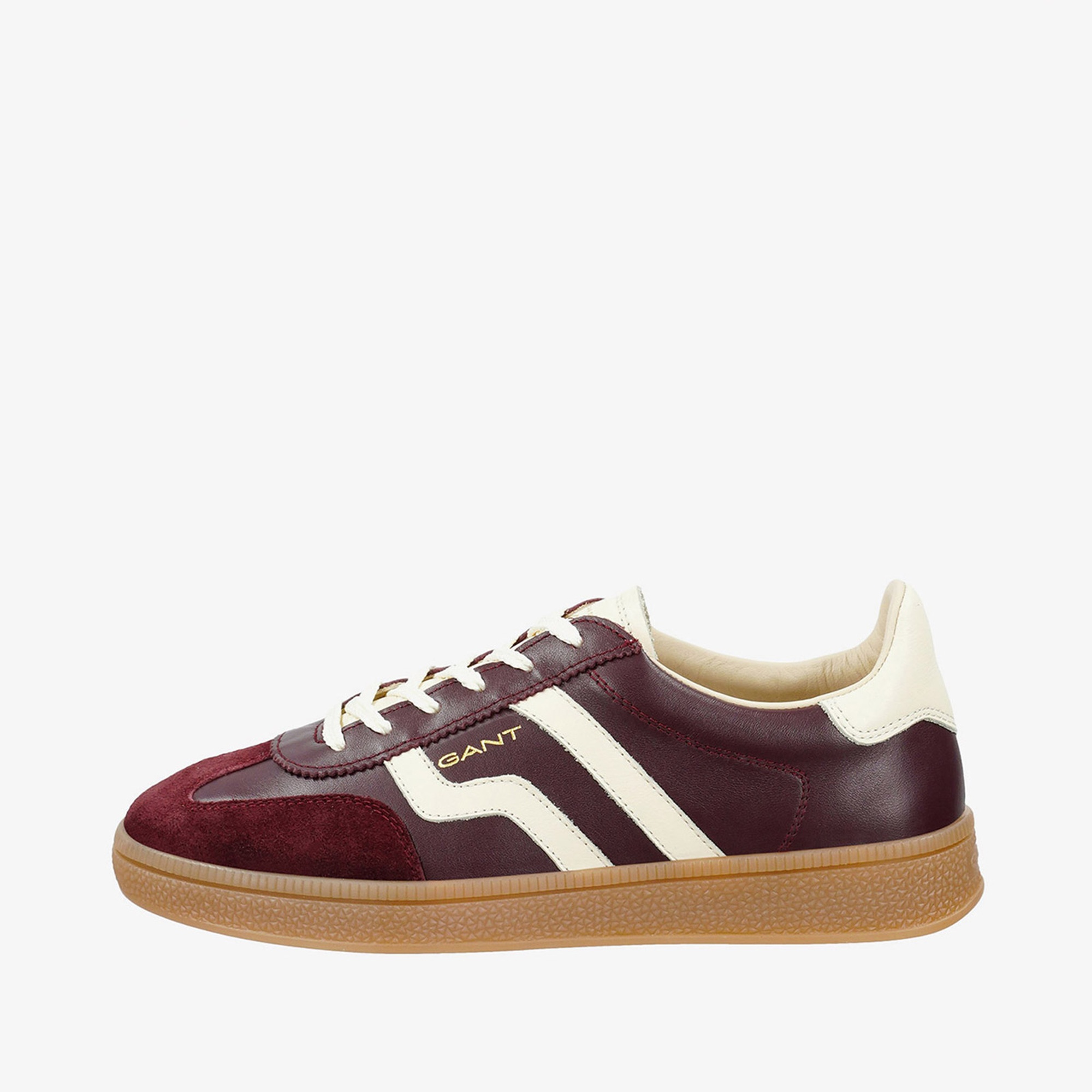 GANT Kadın Bordo Deri Cuzima Sneaker