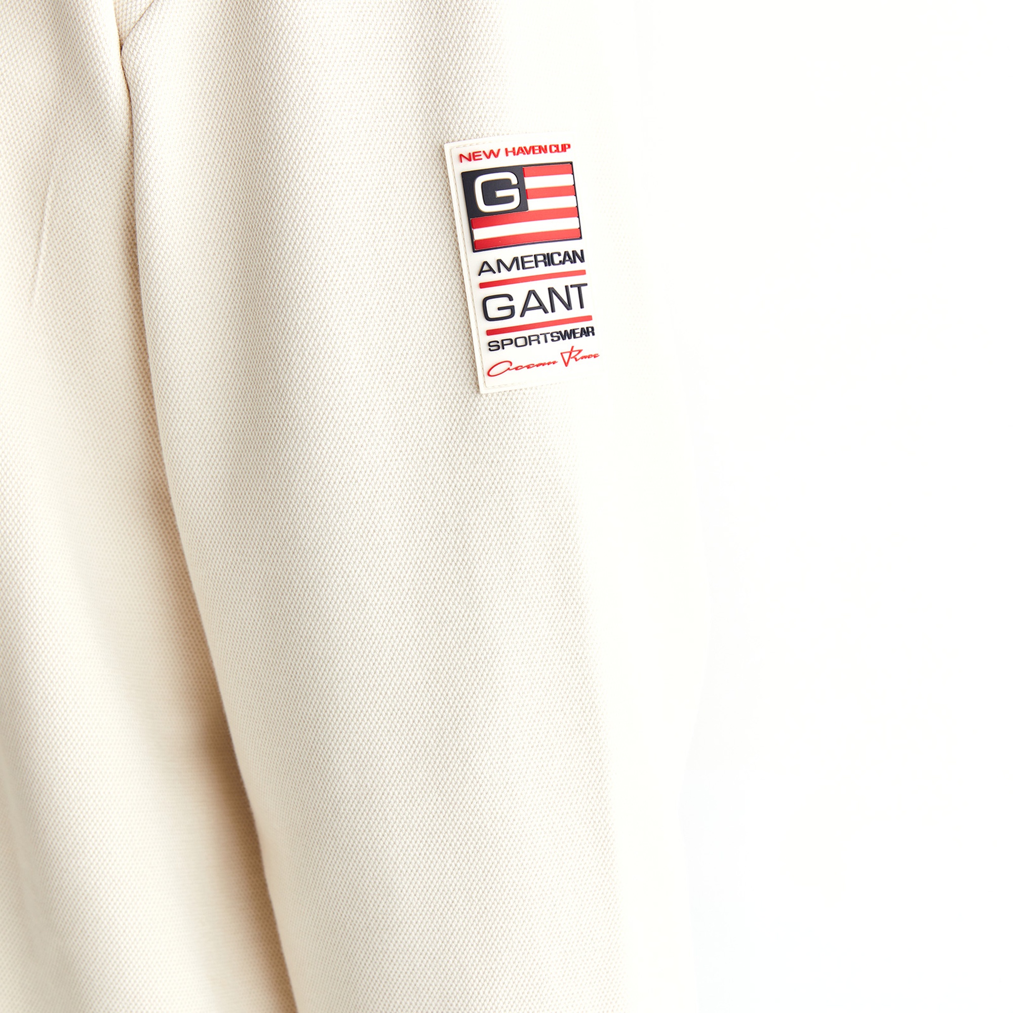 GANT Erkek Krem Regular Fit Hakim Yaka Logolu Ceket