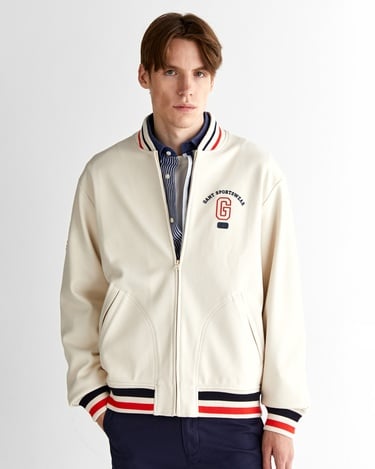  GANT Erkek Krem Regular Fit Hakim Yaka Logolu Ceket