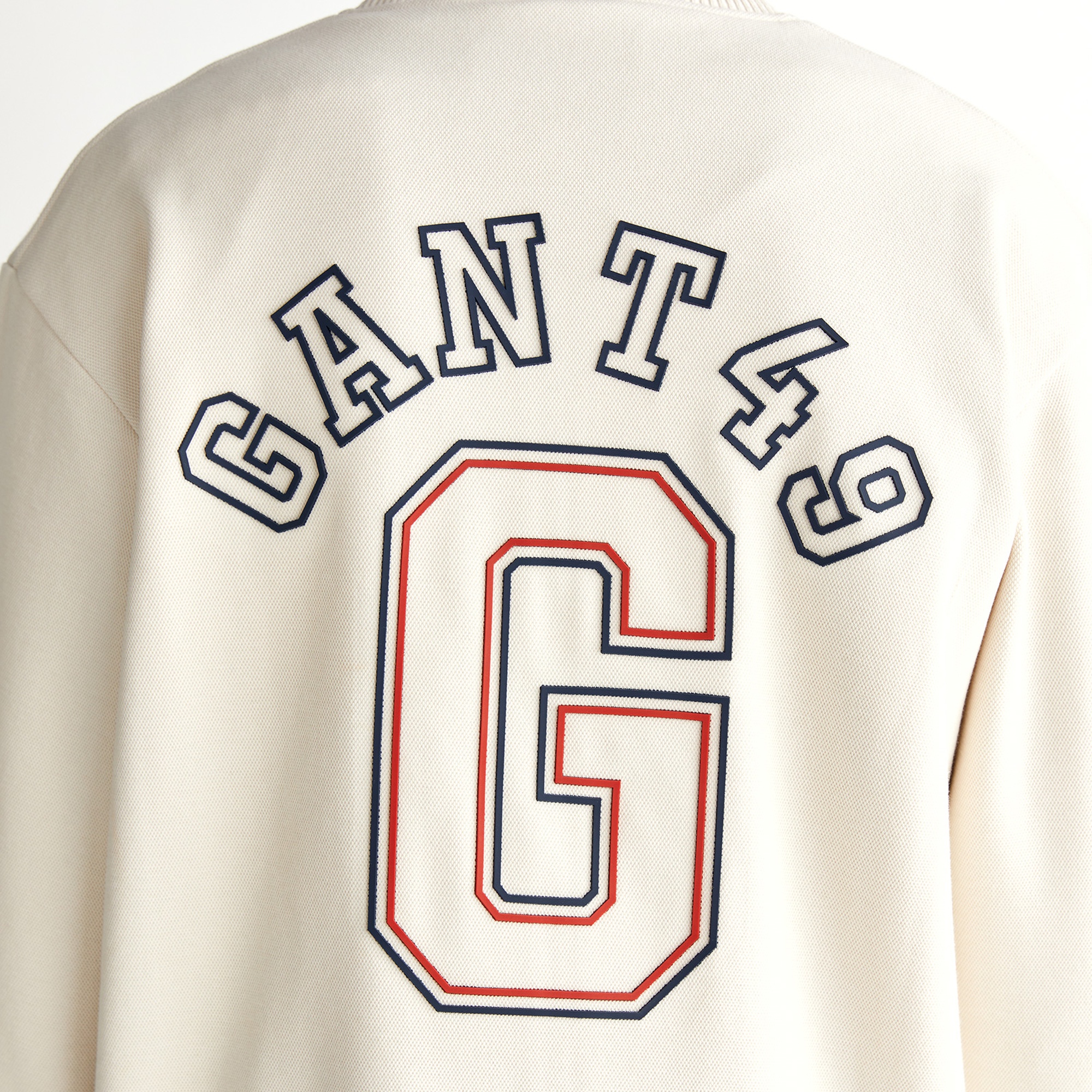 GANT Erkek Krem Regular Fit Hakim Yaka Logolu Ceket