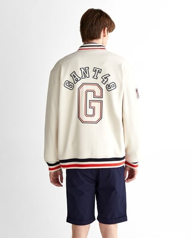  GANT Erkek Krem Regular Fit Hakim Yaka Logolu Ceket