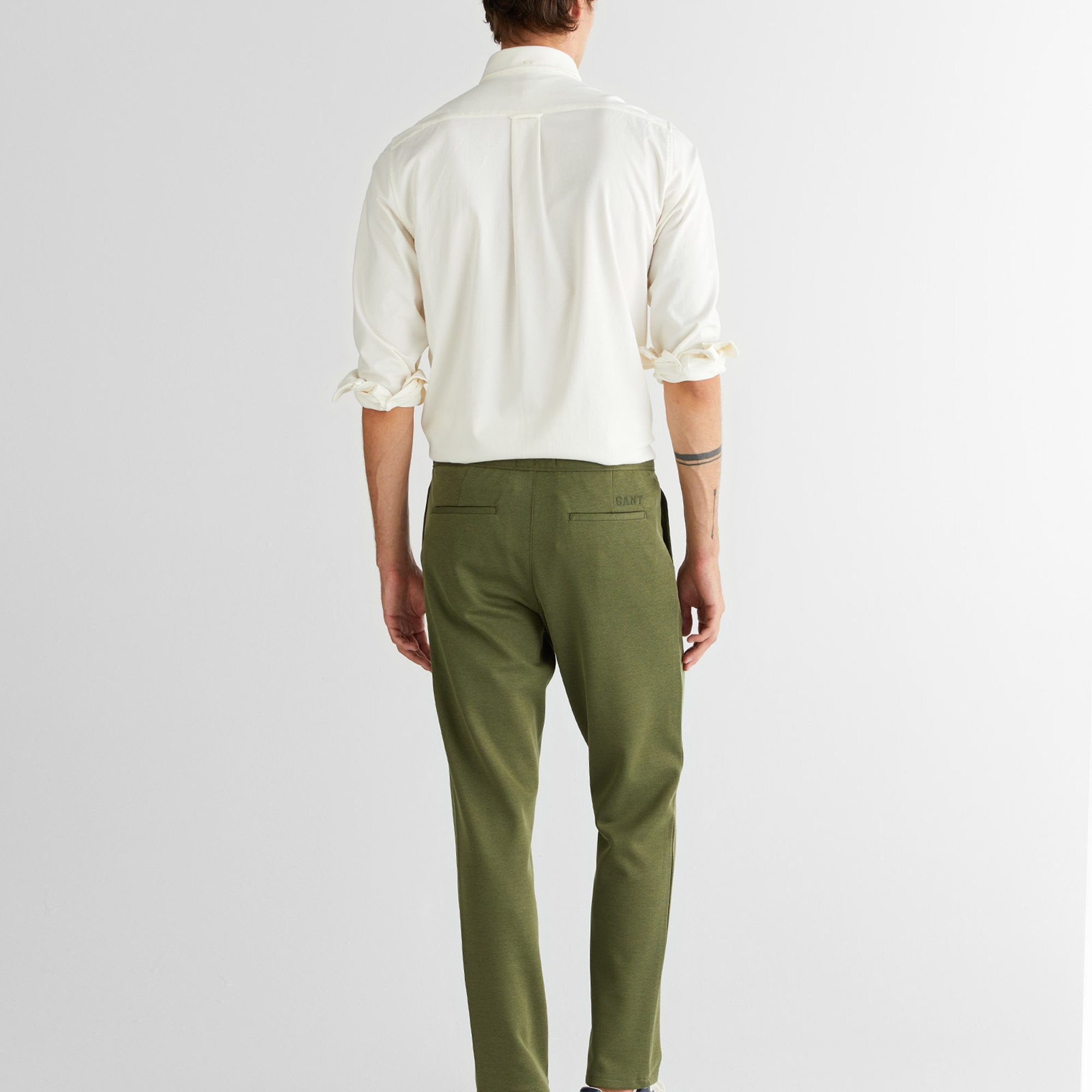 GANT Erkek Yeşil Jogger Fit Pantolon