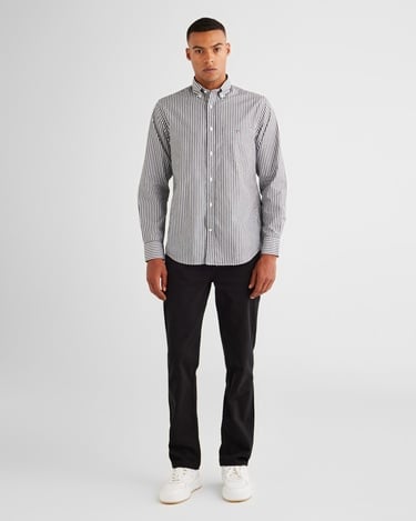  GANT Erkek Siyah Regular Fit Stay Black Jean