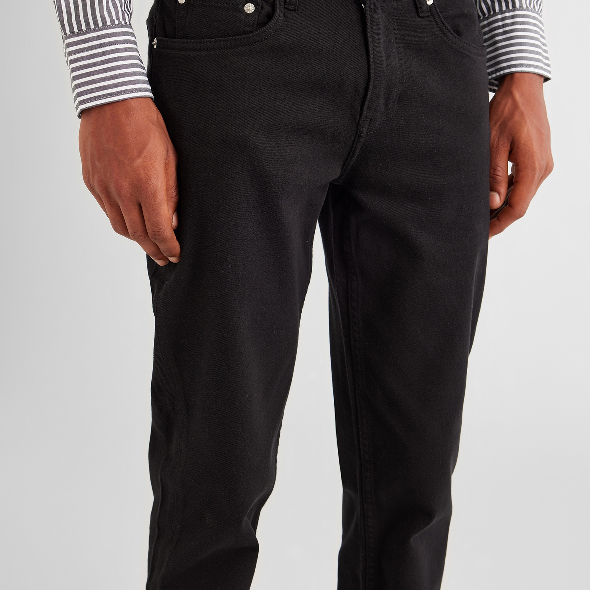 GANT Erkek Siyah Regular Fit Stay Black Jean