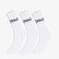 Everlast Classics 3'lü Unisex Beyaz Çorap