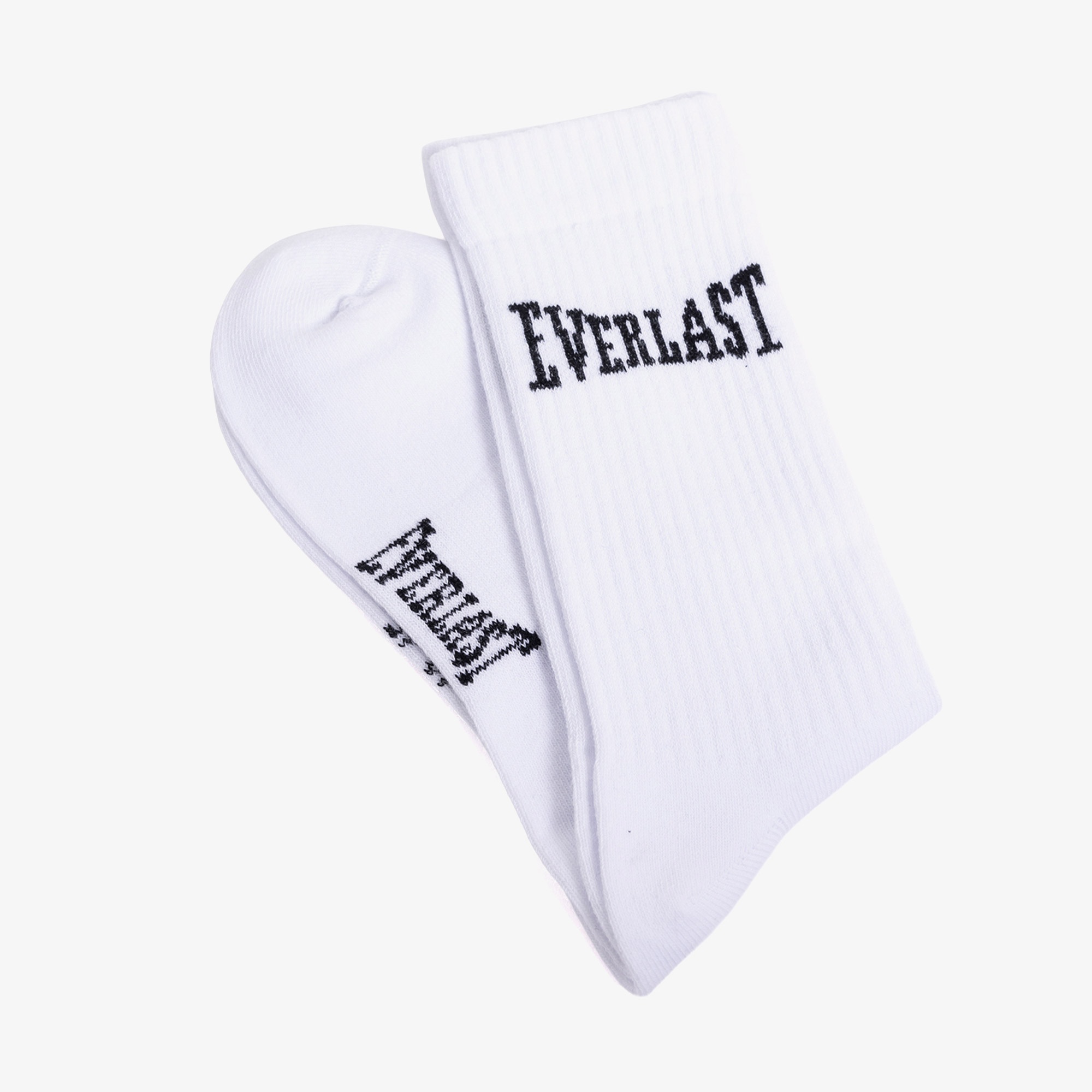Everlast Classics 3'lü Unisex Beyaz Çorap