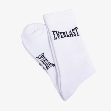  Everlast Classics 3'lü Unisex Beyaz Çorap