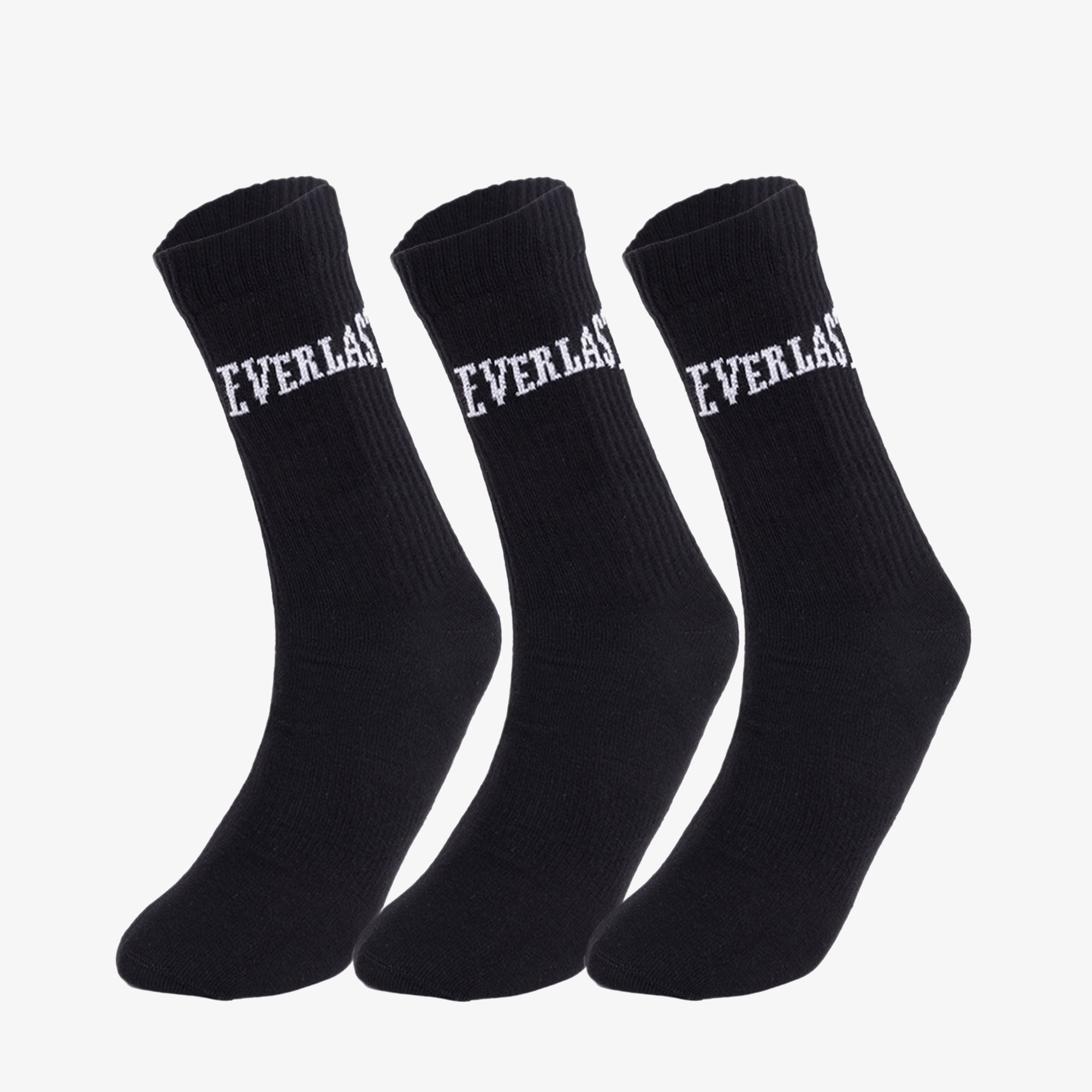  Everlast Ever Classics Unisex Siyah Çorap