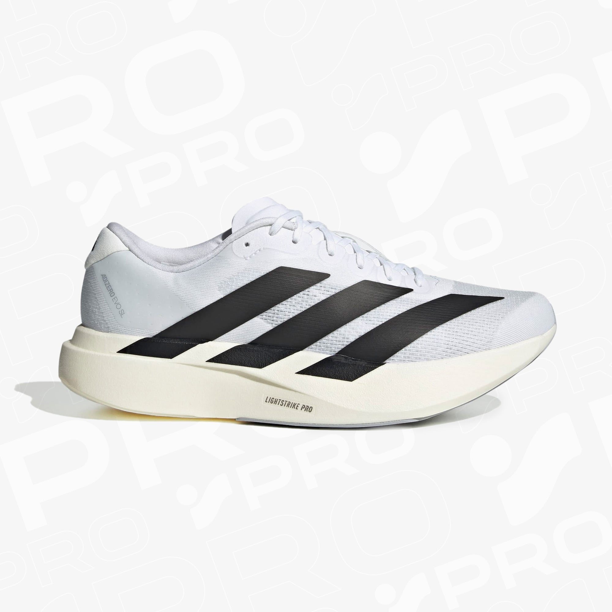adidas Adizero Evo Sl Erkek Beyaz Koşu Ayakkabısı