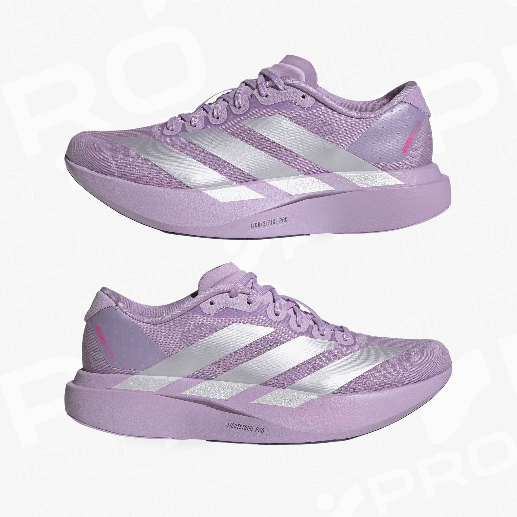 adidas Adizero Evo SL Kadın Mor Koşu Ayakkabısı