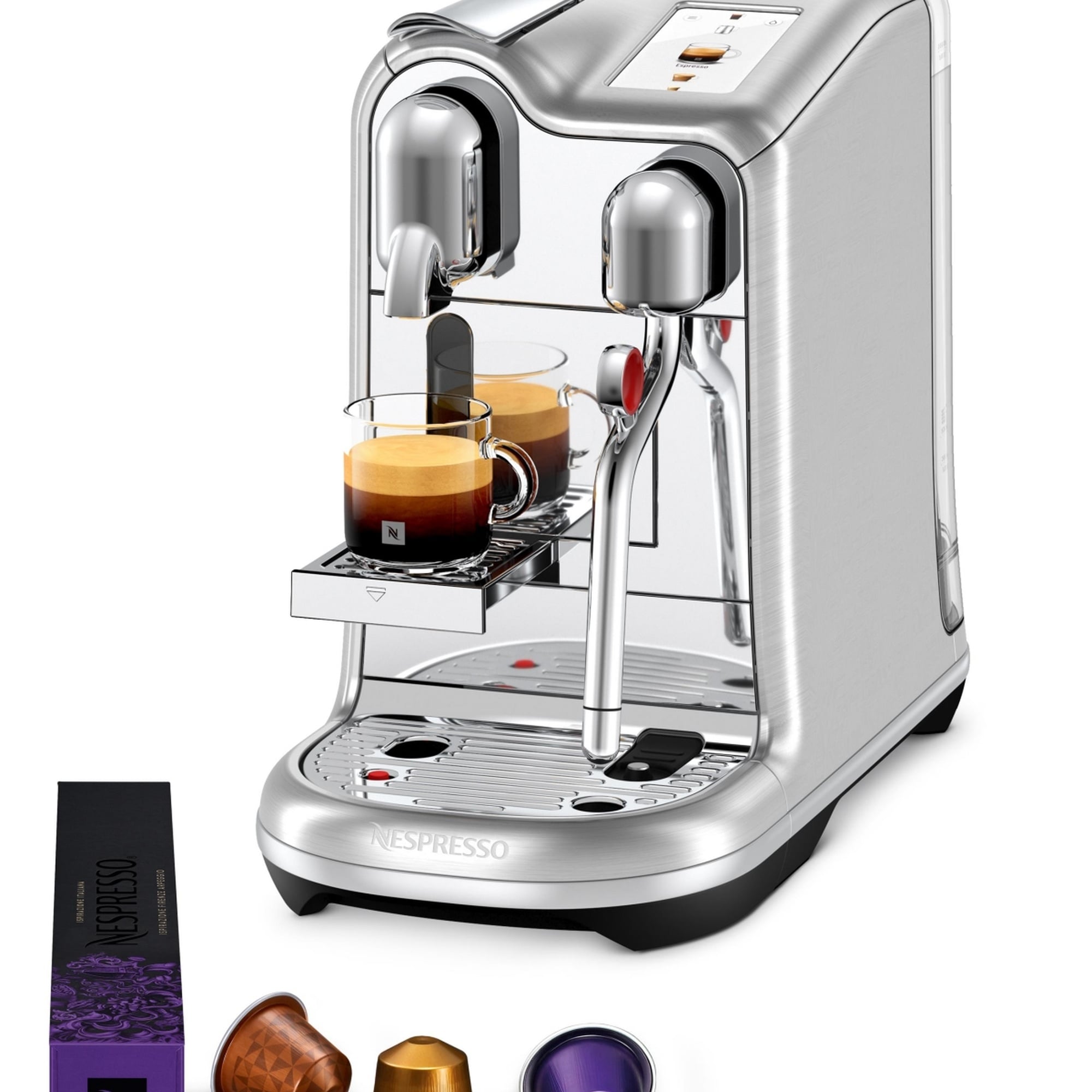 Nespresso J620 Creatista Pro Süt Çüzümlü Espresso Kahve Makinesi,Çelik