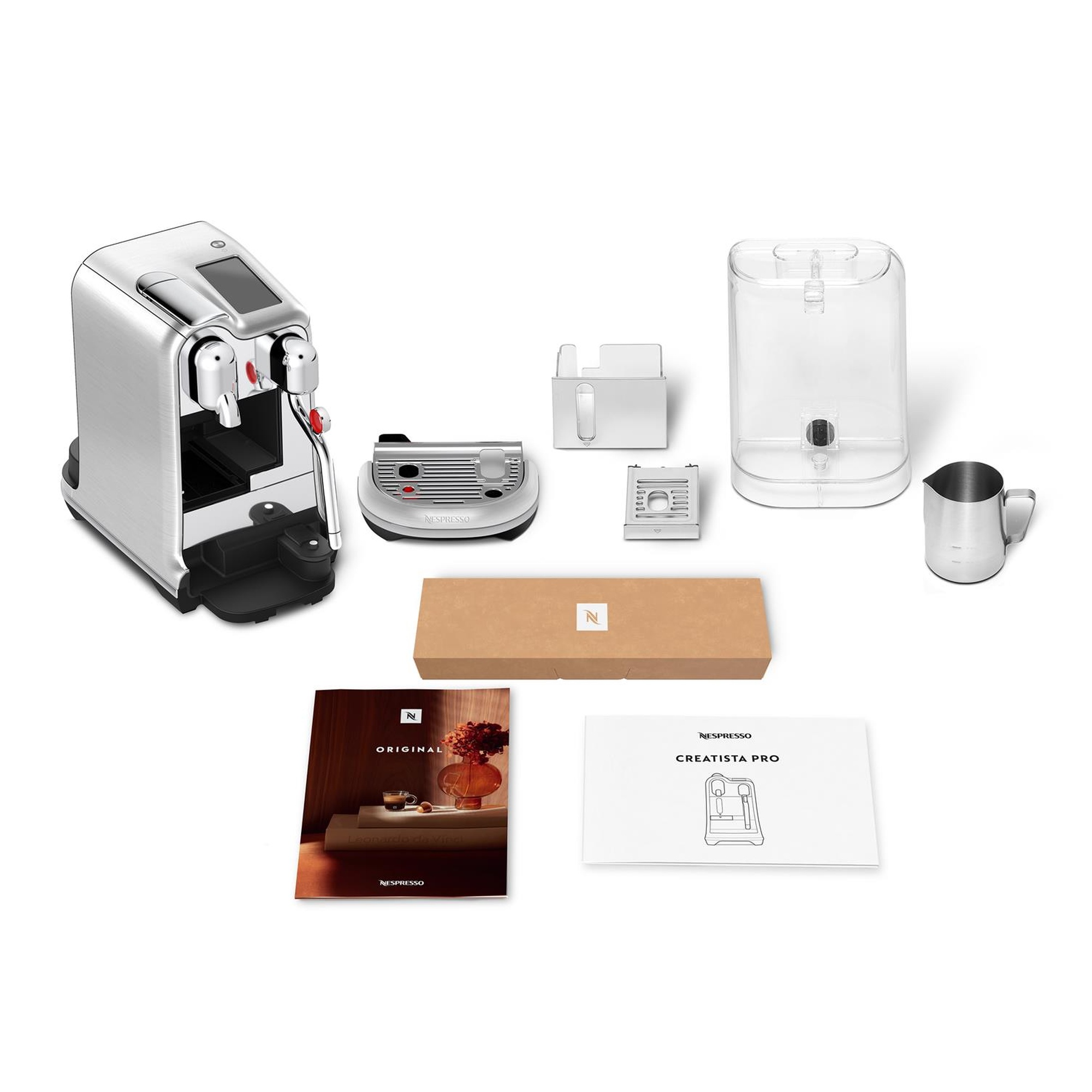 Nespresso J620 Creatista Pro Süt Çüzümlü Espresso Kahve Makinesi,Çelik