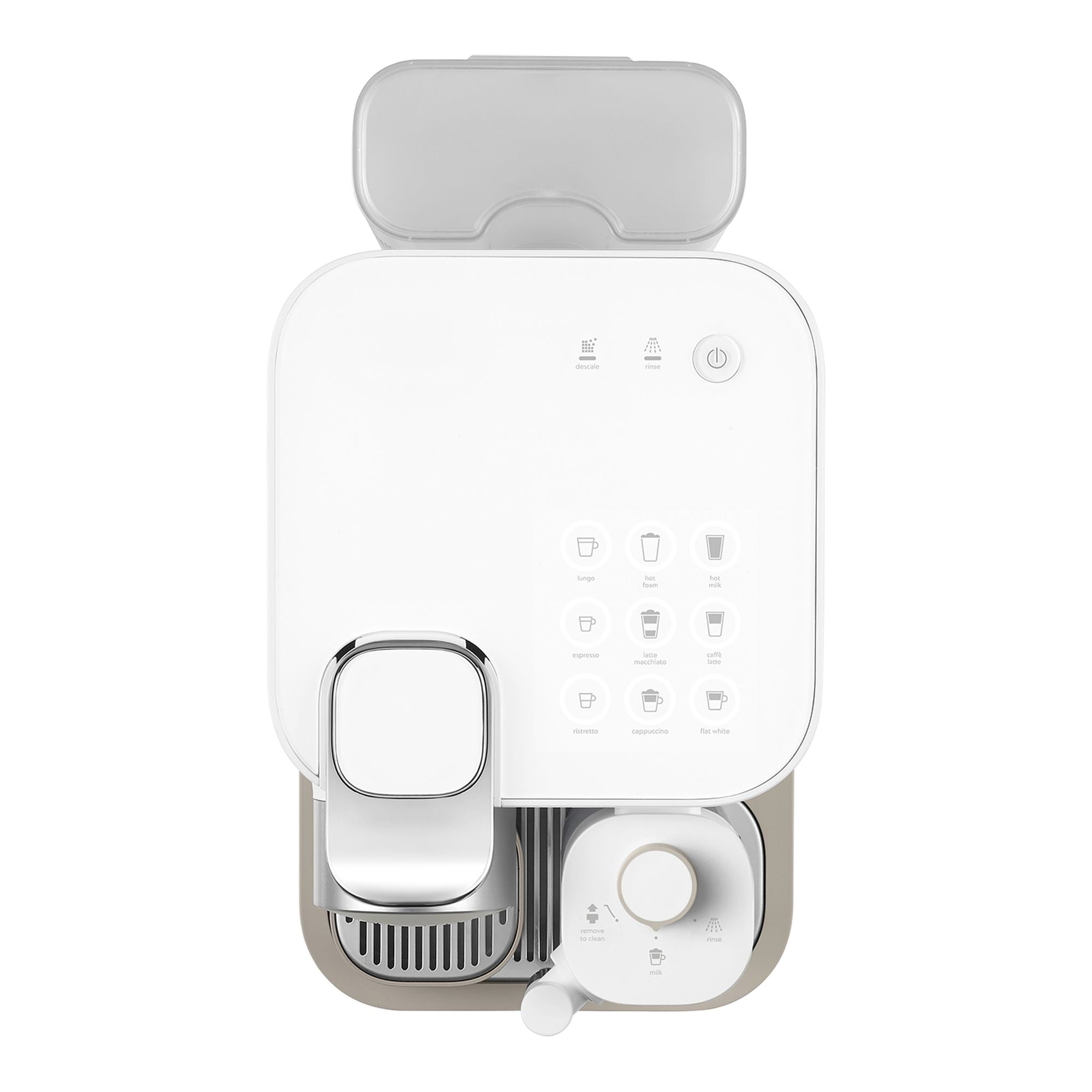 Nespresso F541 Gran Latissima Süt Çözümlü Espresso Kahve Makinesi,Beyaz