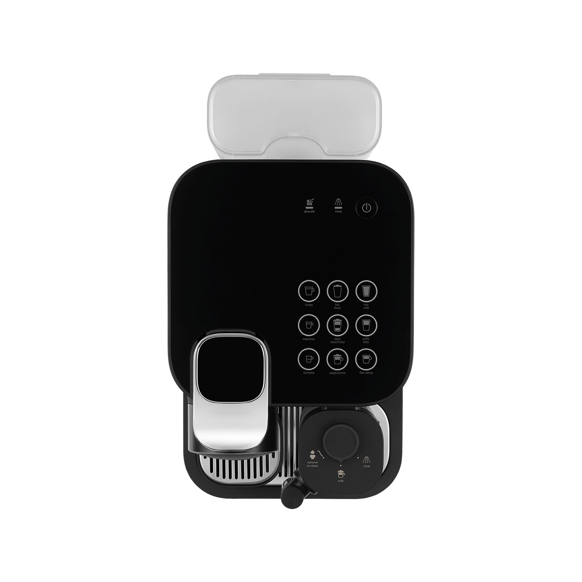Nespresso F541 Gran Latissima Süt Çözümlü Espresso Kahve Makinesi, Siyah