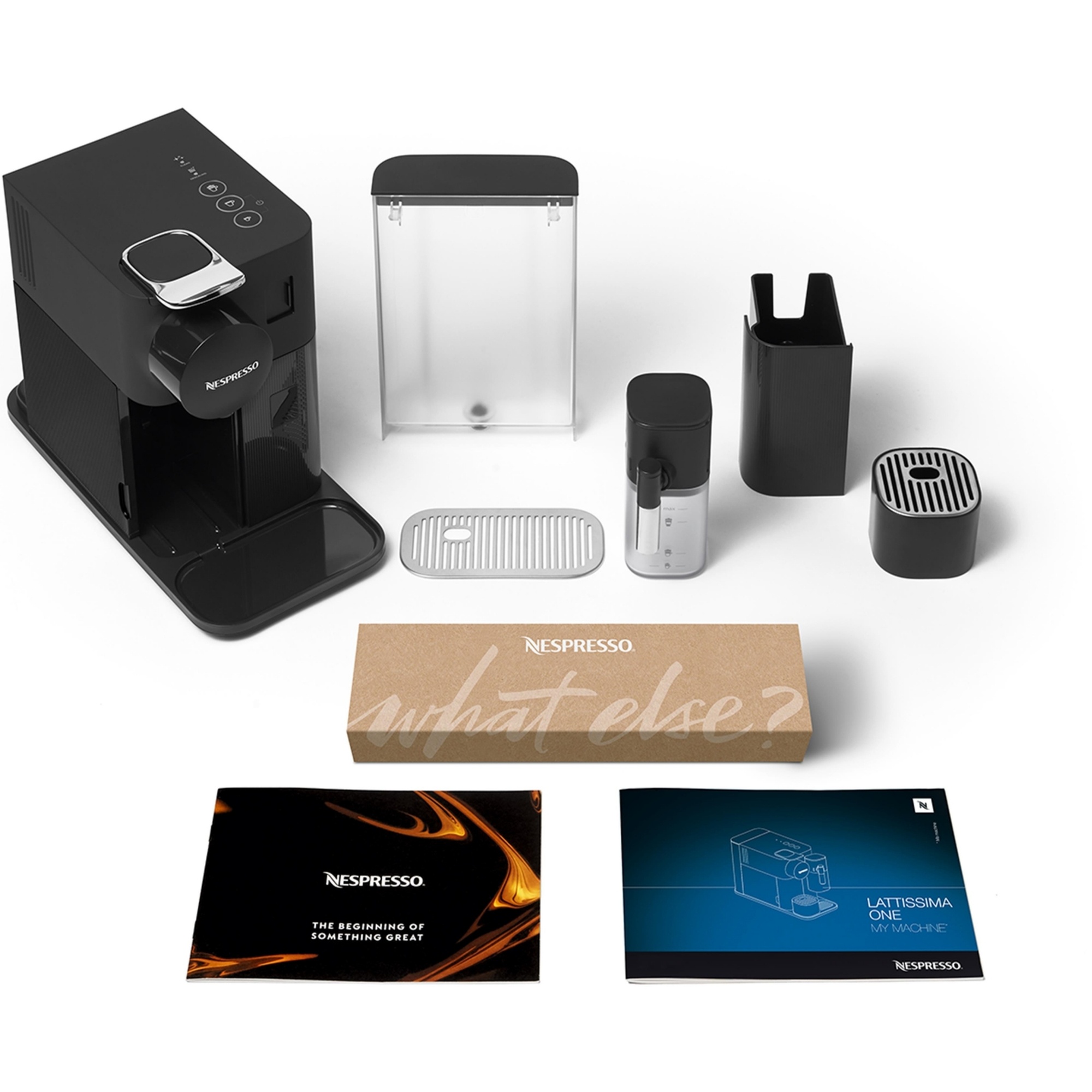 Nespresso F121 Latissima One Süt Çözümlü Espresso Kahve Makinesi,Siyah