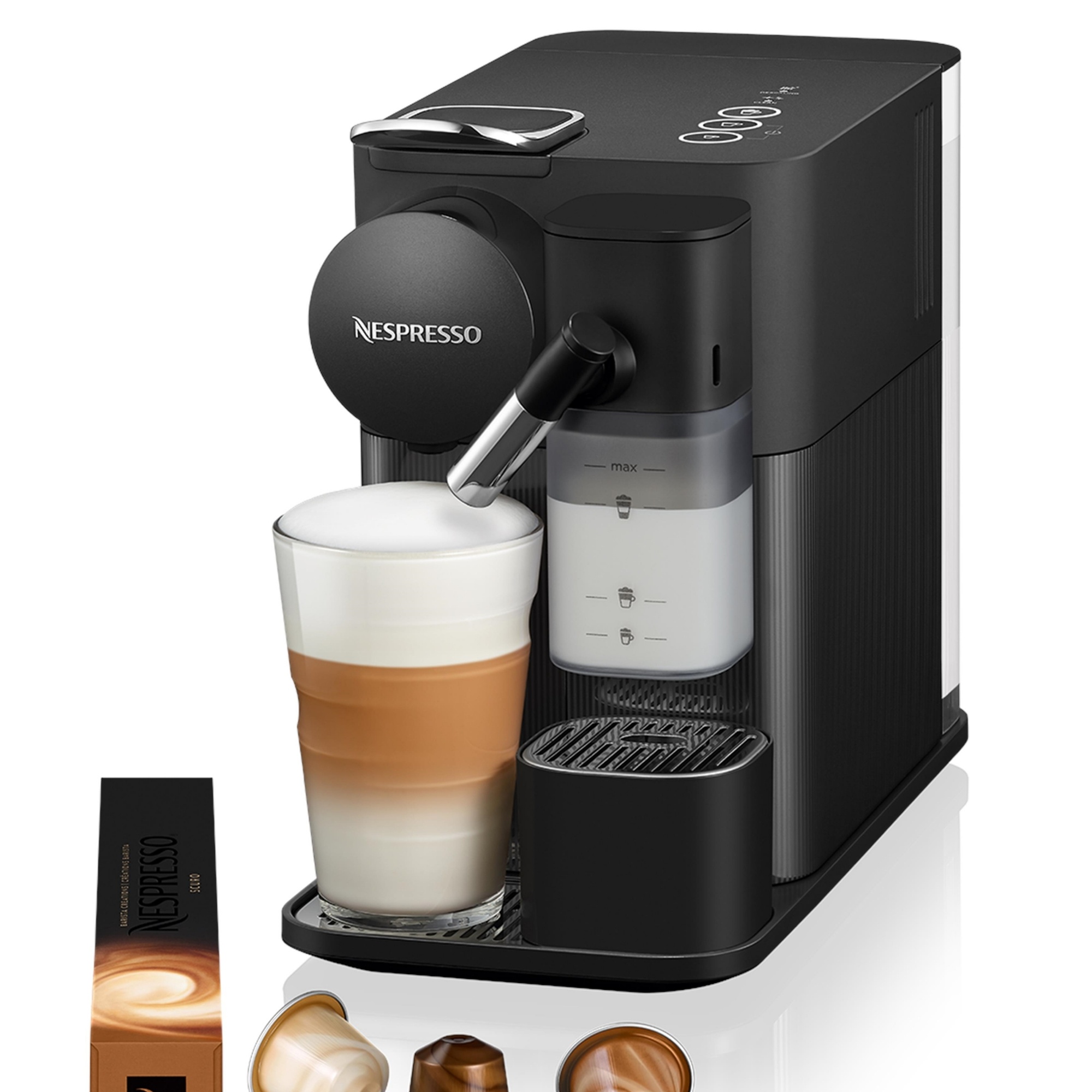 Nespresso F121 Latissima One Süt Çözümlü Espresso Kahve Makinesi,Siyah